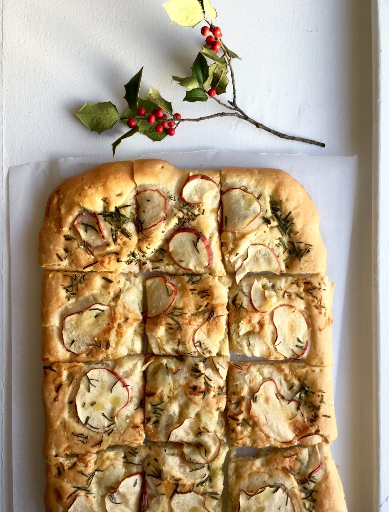 Apple and Rosemary Focaccia