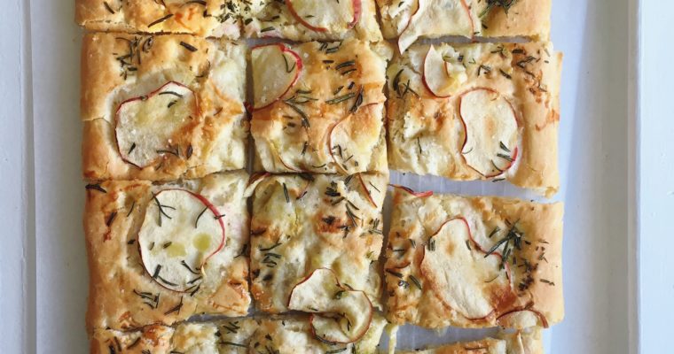 Apple and Rosemary Focaccia