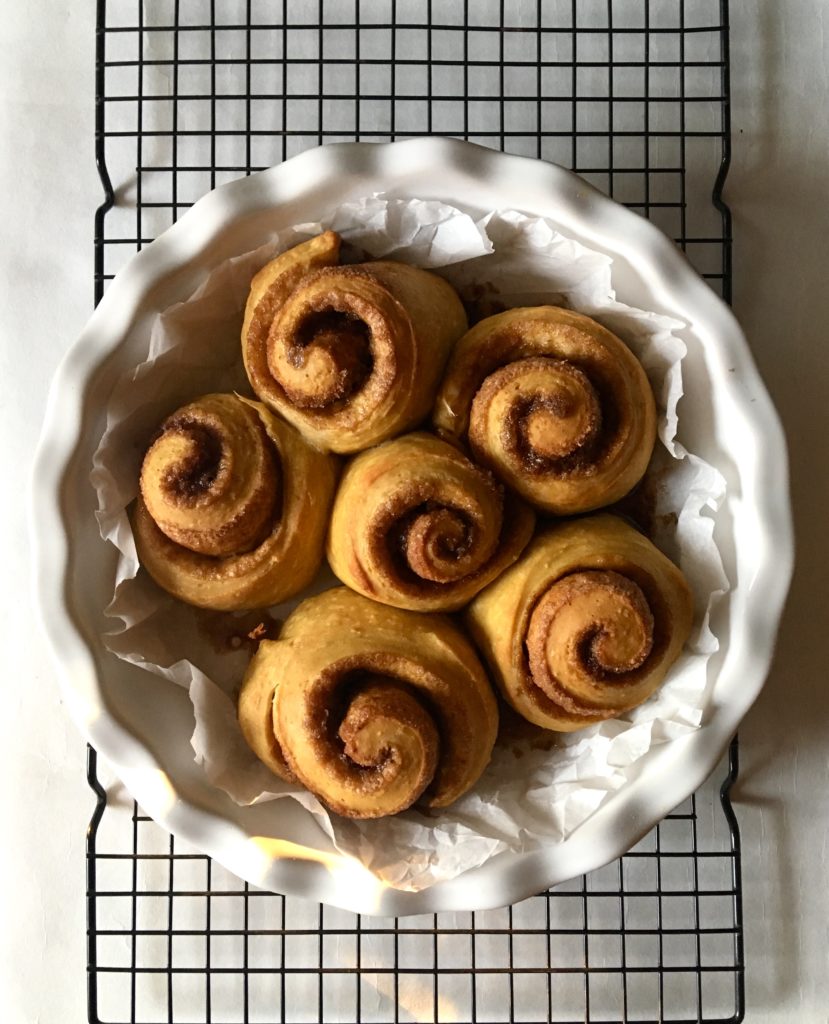 carrot cake cinnamon rolls