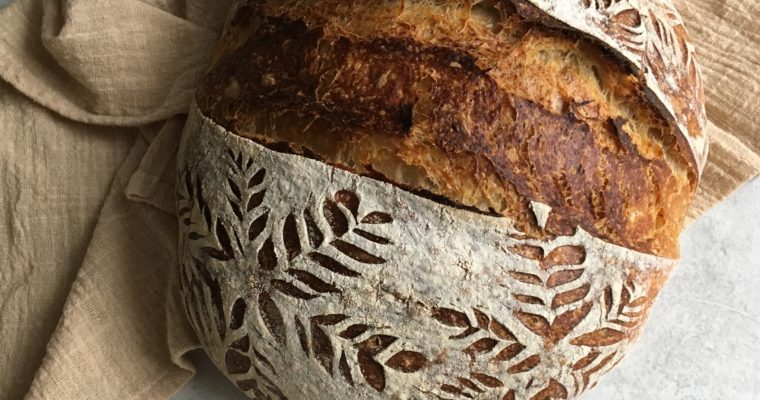 Country Loaf with Discard Sourdough Starter