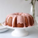 strawberry rhubarb buttermilk bundt