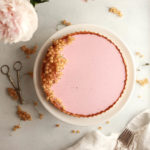 red currant vanilla panna cotta tart