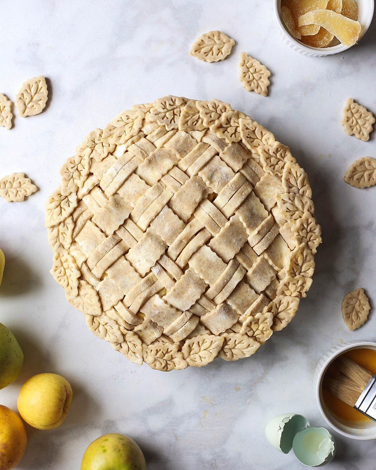 WhiskeyGinger Apple Pie Pastry and Prose