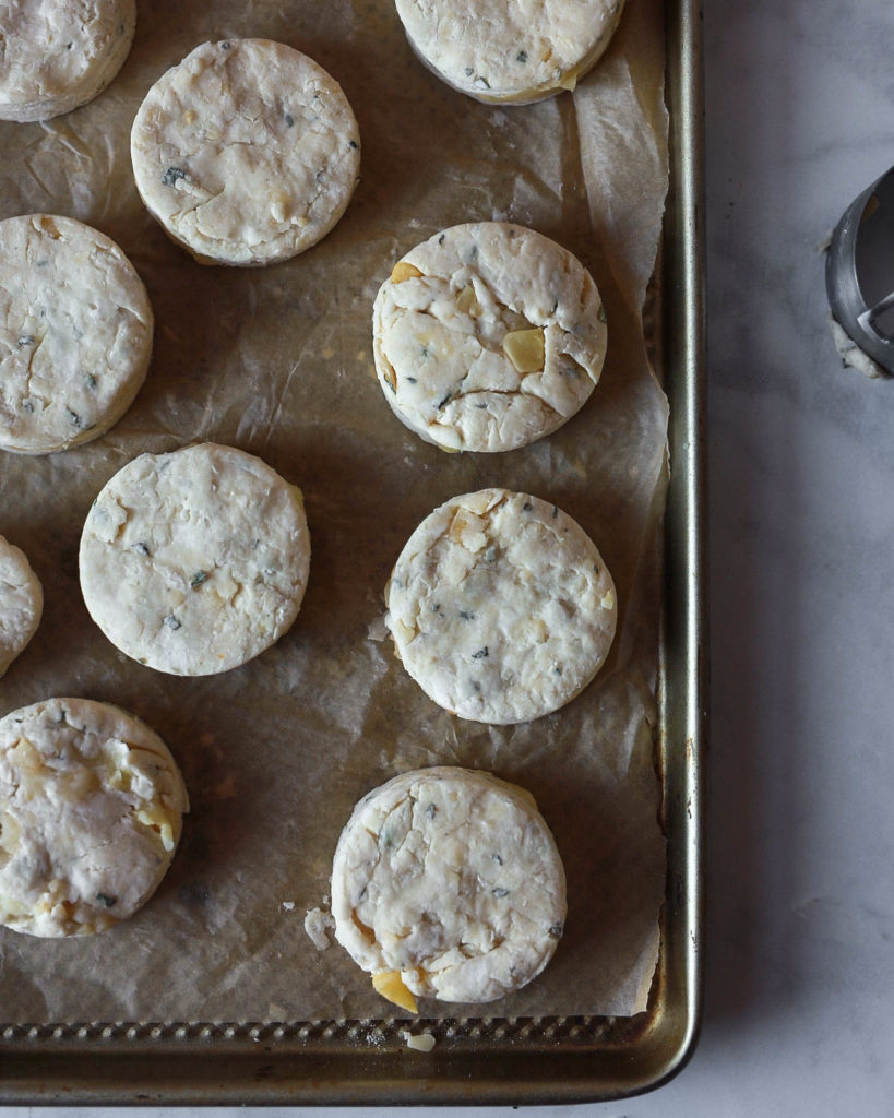 unbaked scones