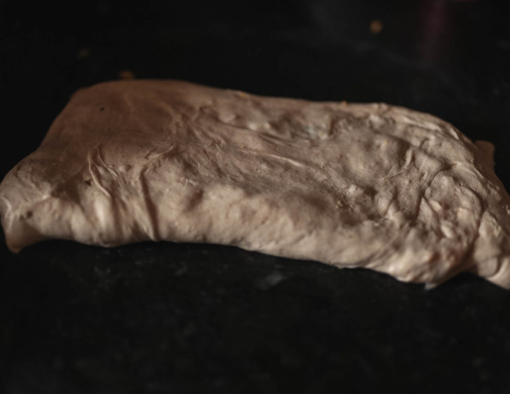 Laminating the dough