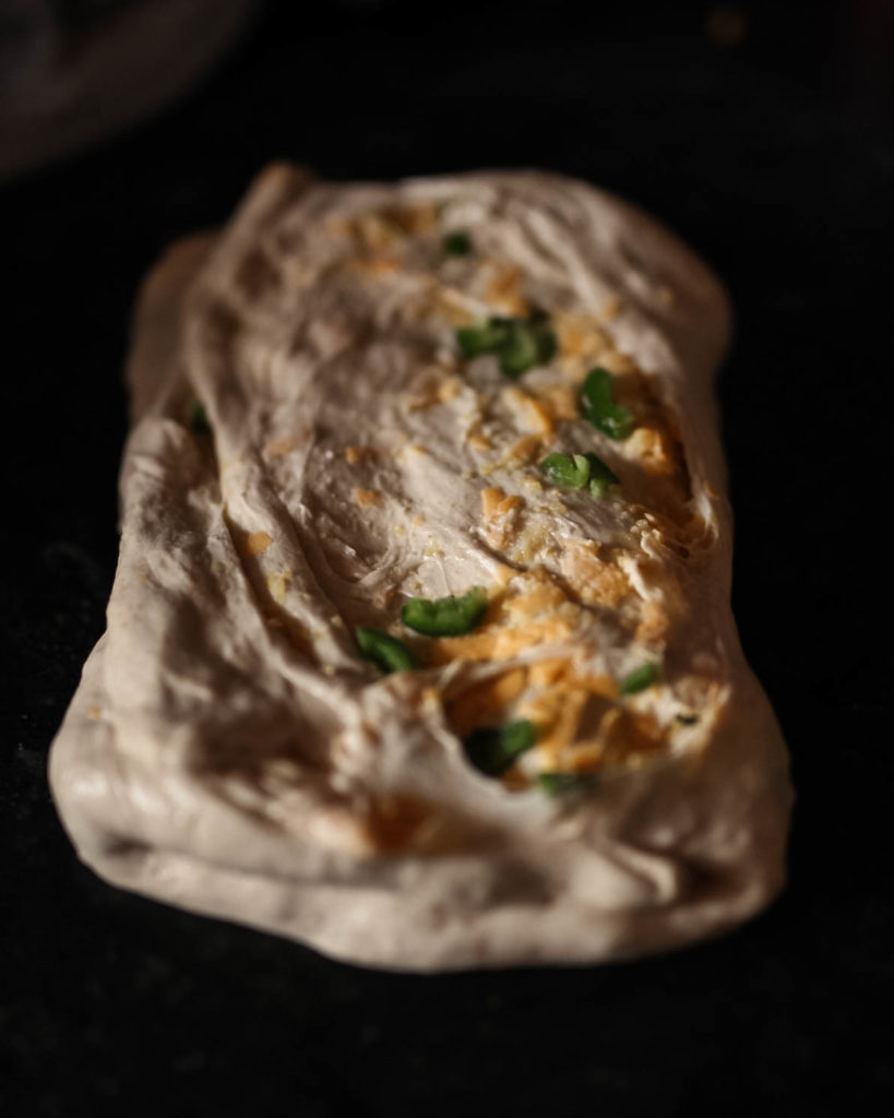 lamination of sourdough dough