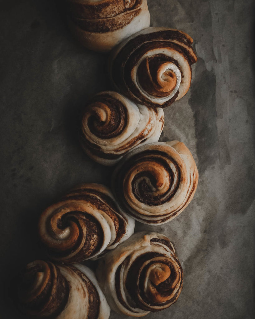 banana nutella sweet rolls