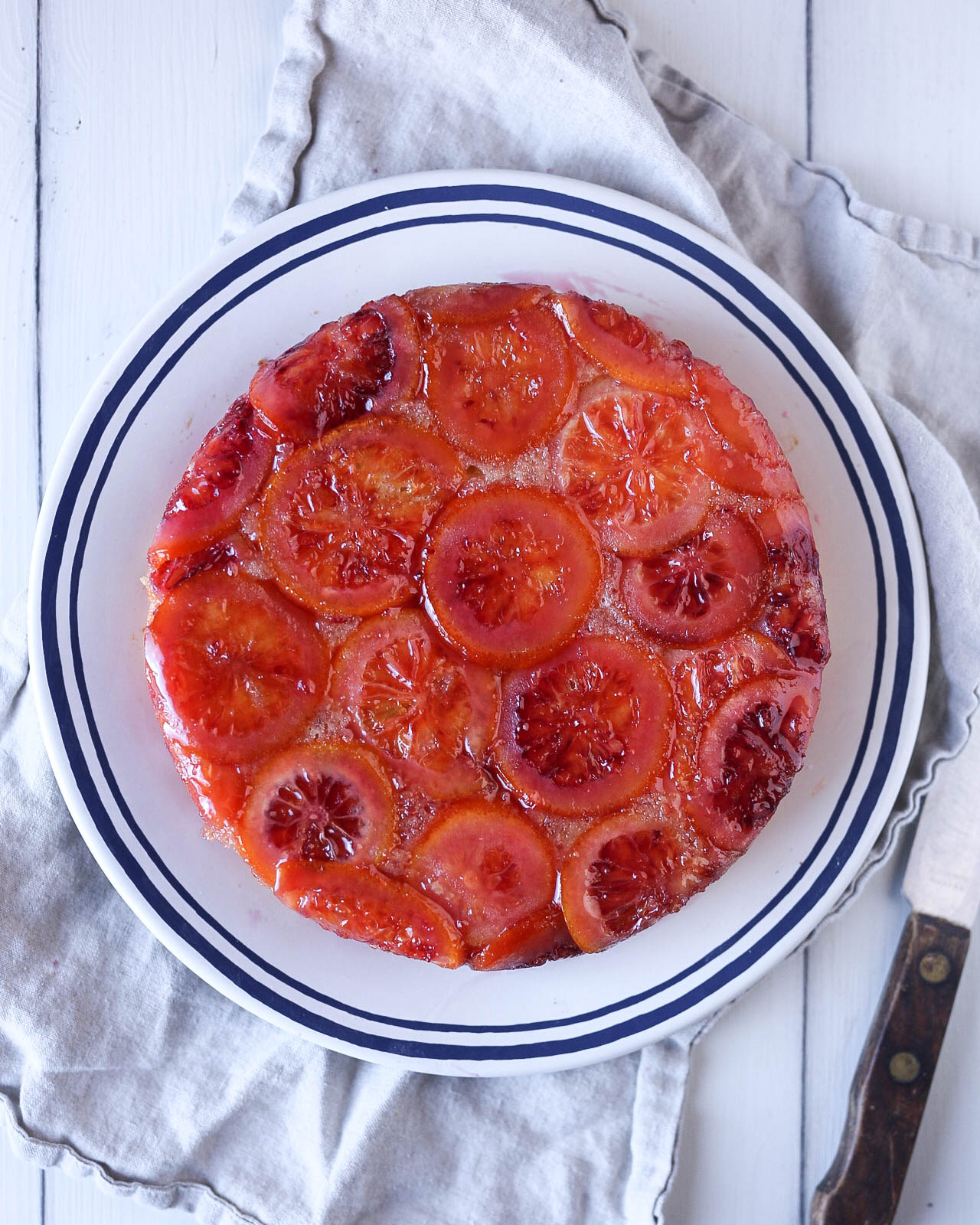 My Favorite Blood Orange Upside Down Cake